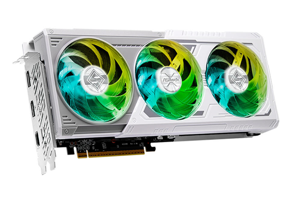 Видеокарта ASRock AMD Radeon RX 9060 XT Steel Legend 8 GB OC