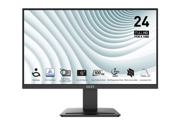 Офисно-домашний монитор MSI PRO MP2412 23.8" BLACK
