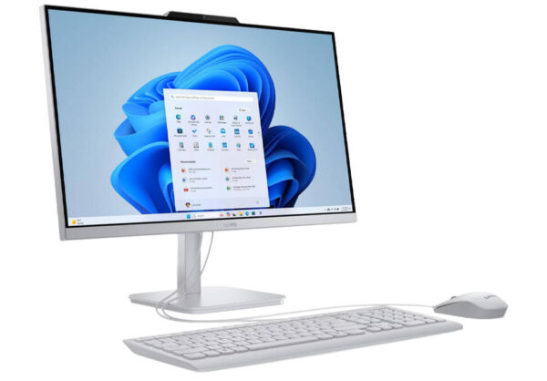 Моноблок Lenovo IdeaCentre A100 i3-N305 RAM 8GB SSD 512GB 24″ CLOUD GRAY