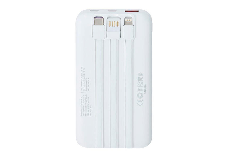 Power Bank Rivacase VA2211 (10000 мАч) PD, QC (White) — изображение 6