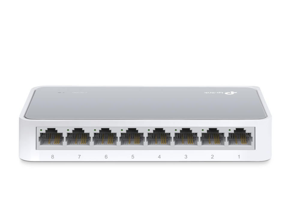 8-ми портовый сетевой коммутатор TP-Link TL-SF1008D 10/100 Мбит/с — изображение 4