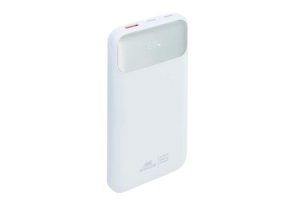 Power Bank Rivacase VA2211 (10000 мАч) PD, QC (White)