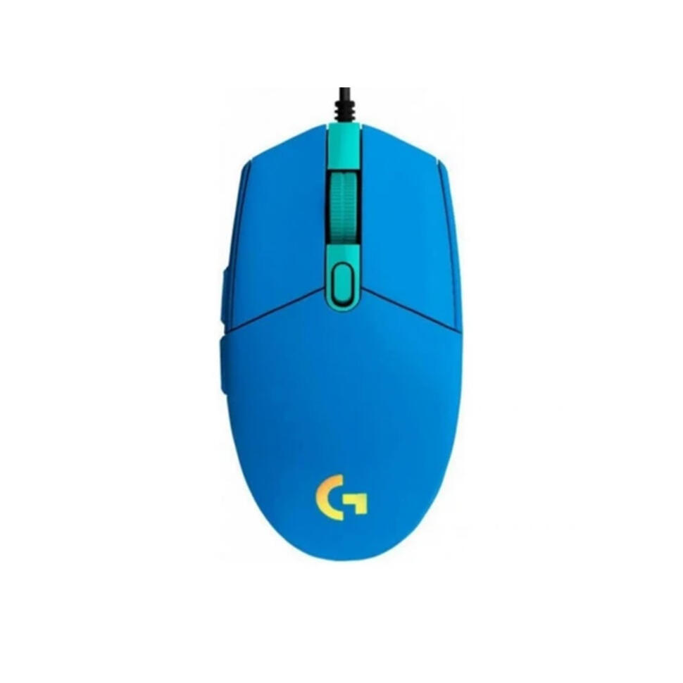 Мышь Logitech G102 Lightsync синяя 910-005810