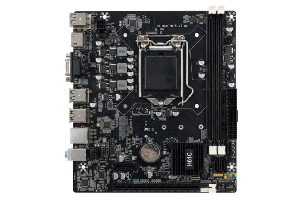 Esasy plata Winnfox H61 DDR3 MATX LGA1155