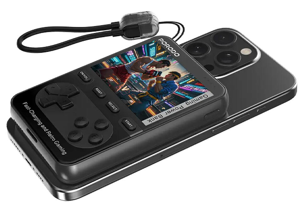 Power Bank Porodo Gaming Arcadevolt 10000mAh PDPBXH002BK — изображение 2