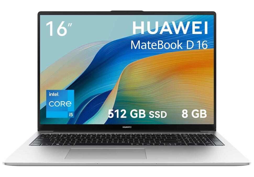 Ноутбук HUAWEI MateBook 16″ i5-12450H RAM 8GB SSD 512GB MCLF-WX