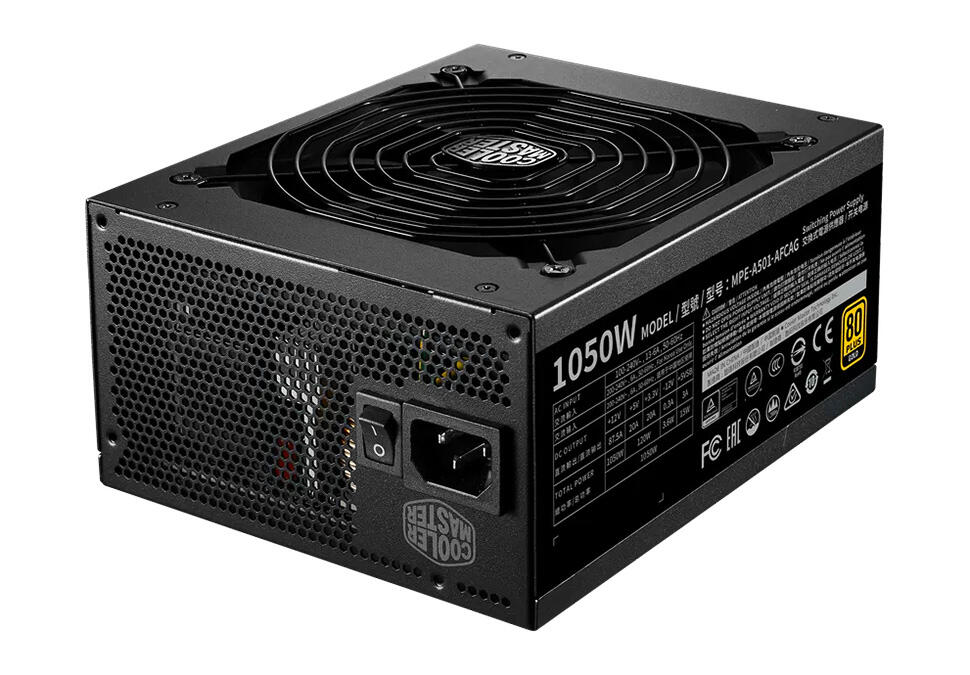 Блок питания для ПК Cooler Master 1050W MWE GOLD V2 (80 Plus Gold)