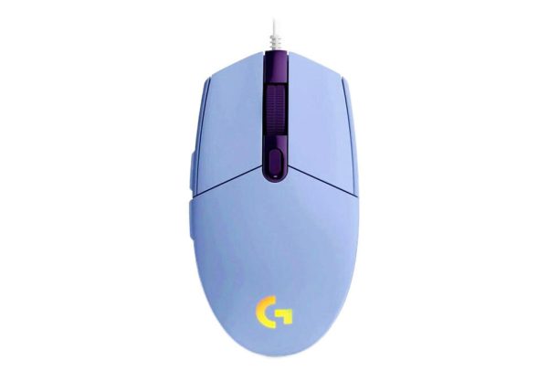 Мышь Logitech G102 Lightsync пурпурная 910-005857