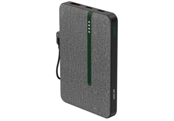 Power Bank Green Lion Kyoto 10000 mAh GNKYPB10KBK