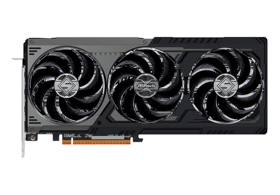 Видеокарта ASRock AMD Radeon RX 9070 XT Steel Legend 16 GB