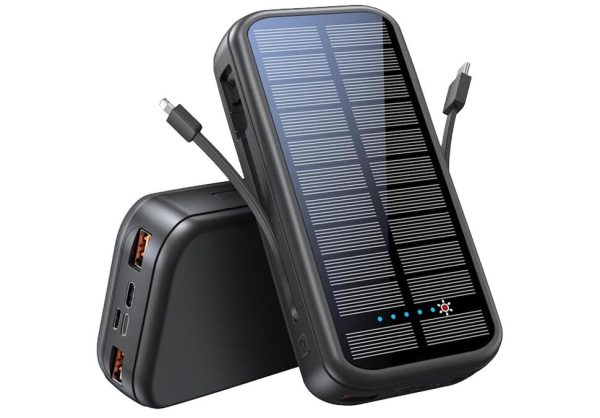 Power Bank Green Lion Solar2 20000mAh GNPDSOLPB20BK