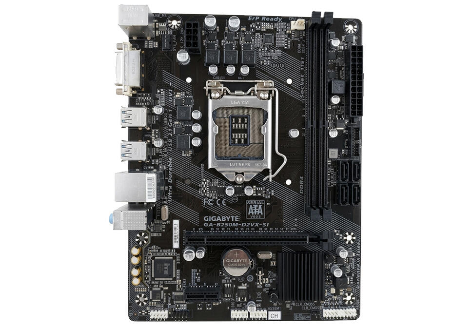 МП GIGABYTE GA-B250M-D2VX-SI DDR4 mATX LGA1151