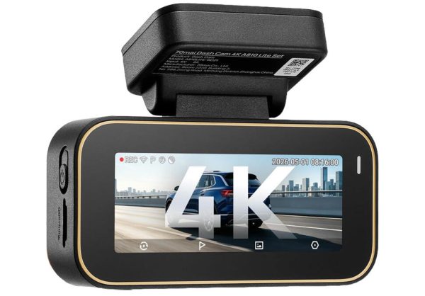 Видеорегистратор 70mai Dash Cam A810 Lite 4K (Global Version)