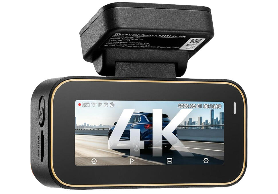 Видеорегистратор 70mai Dash Cam A810 Lite 4K (Global Version)