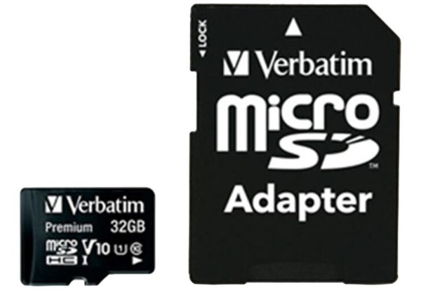 Карта памяти Verbatim Premium microSDHC 32GB Class 10 VER-44083