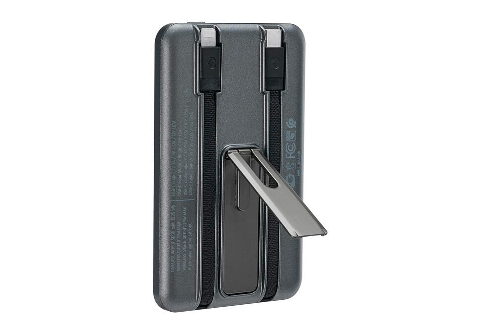 Power Bank Rivacase VA2607 (5000 мАч) PD, QC, Qi, MagSafe — изображение 5