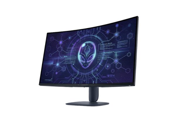 Игровой изогнутый монитор Dell Alienware AW3225DM 31,5" VA 2K QHD 180 Гц Dark Side of the Moon