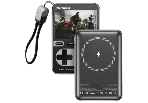 Power Bank Porodo Gaming Arcadevolt 10000mAh PDPBXH002BK