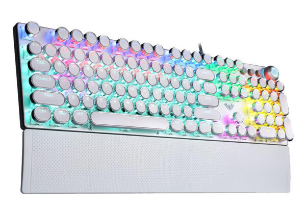 Клавиатура Aula F2088 White