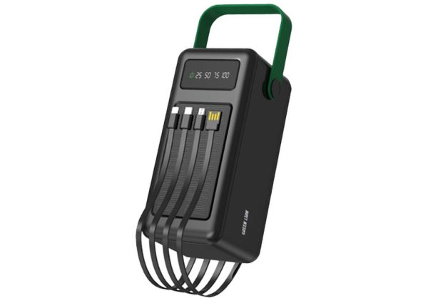 Power Bank Green Lion Solar Max 80000mAh GNSLRPB80KBK
