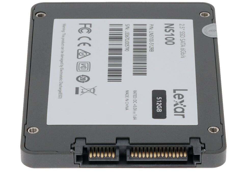 Накопитель SSD Lexar NS100 512 ГБ 2.5″ SATA