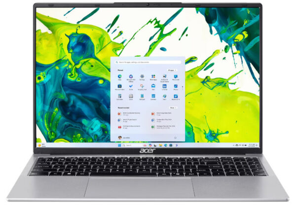 Ноутбук Acer Aspire Lite16 16" i3-1305U RAM 8GB SSD 256G AL16-54P-37J9
