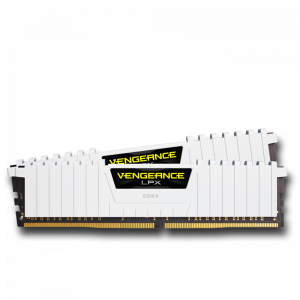 16 GB (2*8 GB) DDR4 3000 MHZ CORSAIR VENGEANCE LPX WHITE