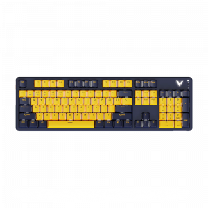 Игровая клавиатура RAPOO V500 YELLOW BLUE 