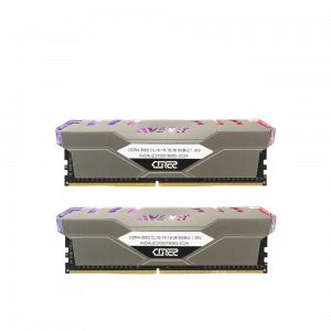 16 GB (2*8 GB) DDR4 3200 MHZ AVEXIR CORE2 RGB TITANIUM