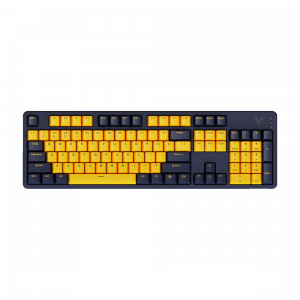 Игровая клавиатура RAPOO V500 YELLOW BLUE 