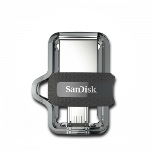 SANDISK 128GB ULTRA DUAL USB 3.0 METAL/SILVER